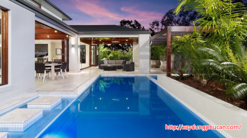 Cần quan tâm gì khi xây dựng hồ bơi hộ gia đình ?