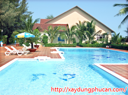 Thi công lắp đặt hồ bơi bể bơi tại Bến Tre uy tín.