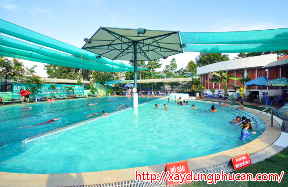 Thi công lắp đặt hồ bơi bể bơi tại Kiên Giang uy tín.