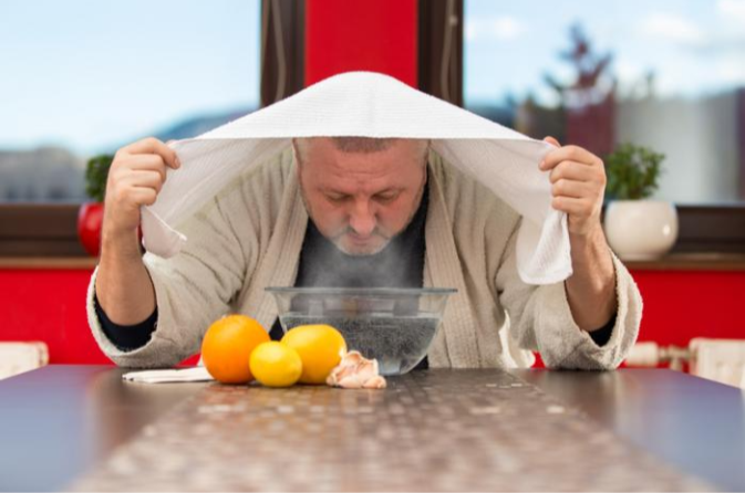 Xông hơi trị  cảm 