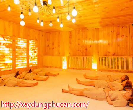 Lắp đặt phòng xông hơi khô,  đá – ướt tại Khánh Hòa giá rẻ 