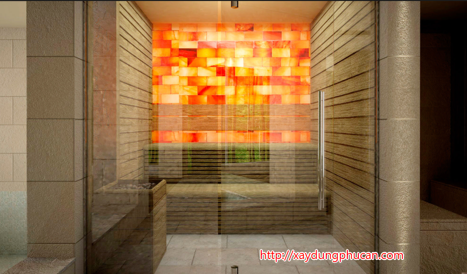 Thiết kế lắp đặt phòng xông hơi đẹp, uy tín nhất tại Lào Cai