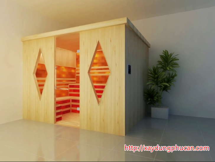 Nhận lắp đặt phòng xông nhập khẩu uy tín cam kết chất lượng tại Yên Bái