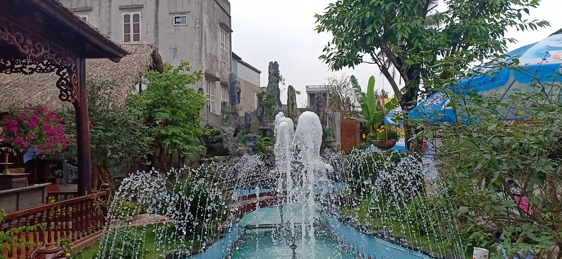 Thi công lắp đặt đài phun nước tại Nam Định