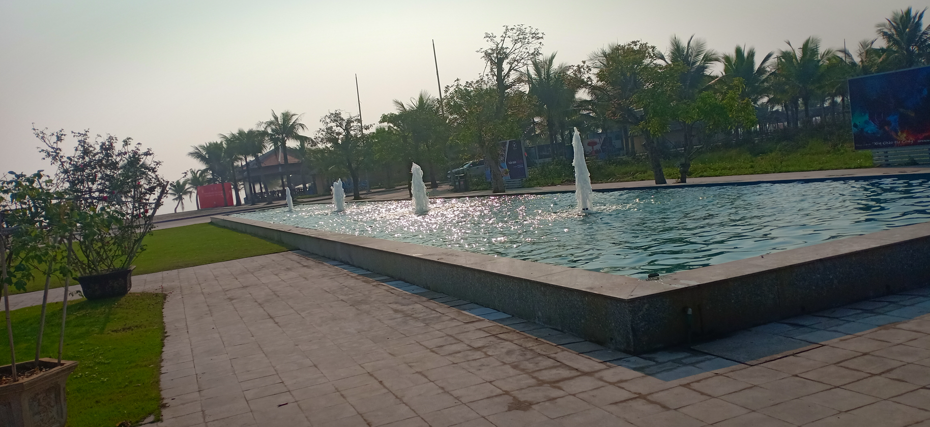 Thi công đài phun nước