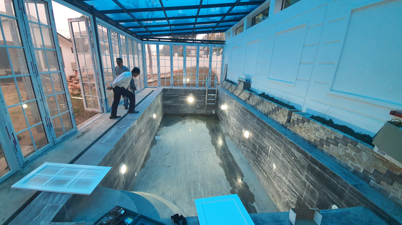 tư vấn Thi công lắp đặt bể bơi tại Việt Trì