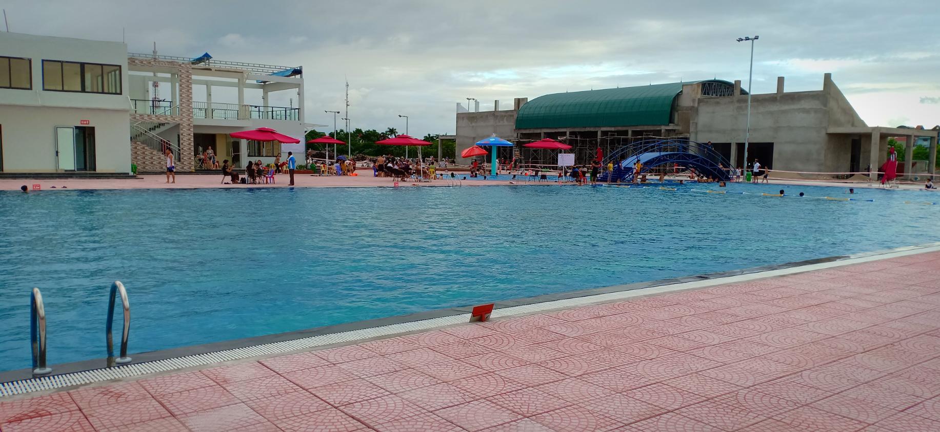 Thi công hoàn thiện bể bơi tại Bắc Ninh