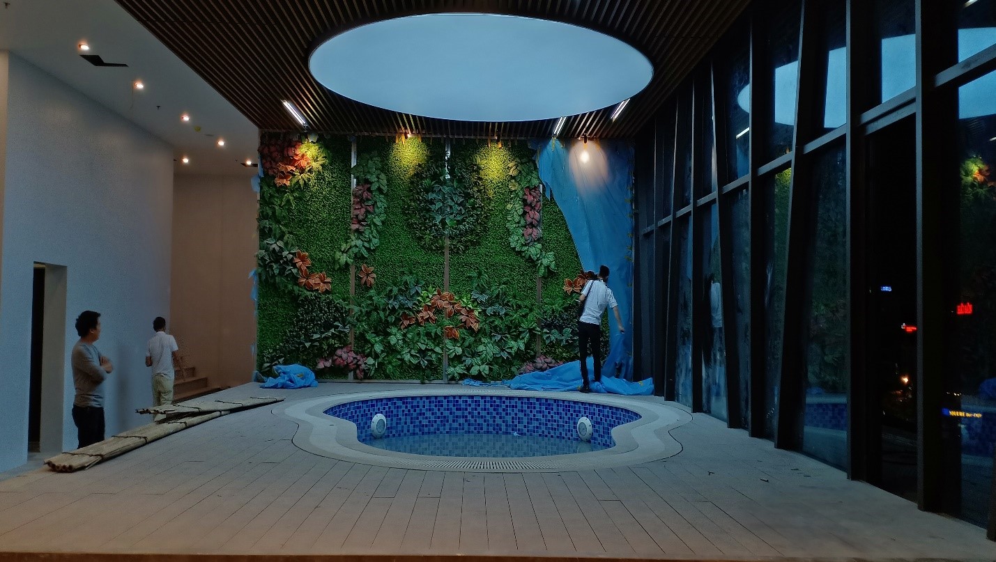 Bể vầy kết hợp sục Jetmassa