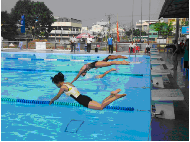 Bể bơi thi đấu