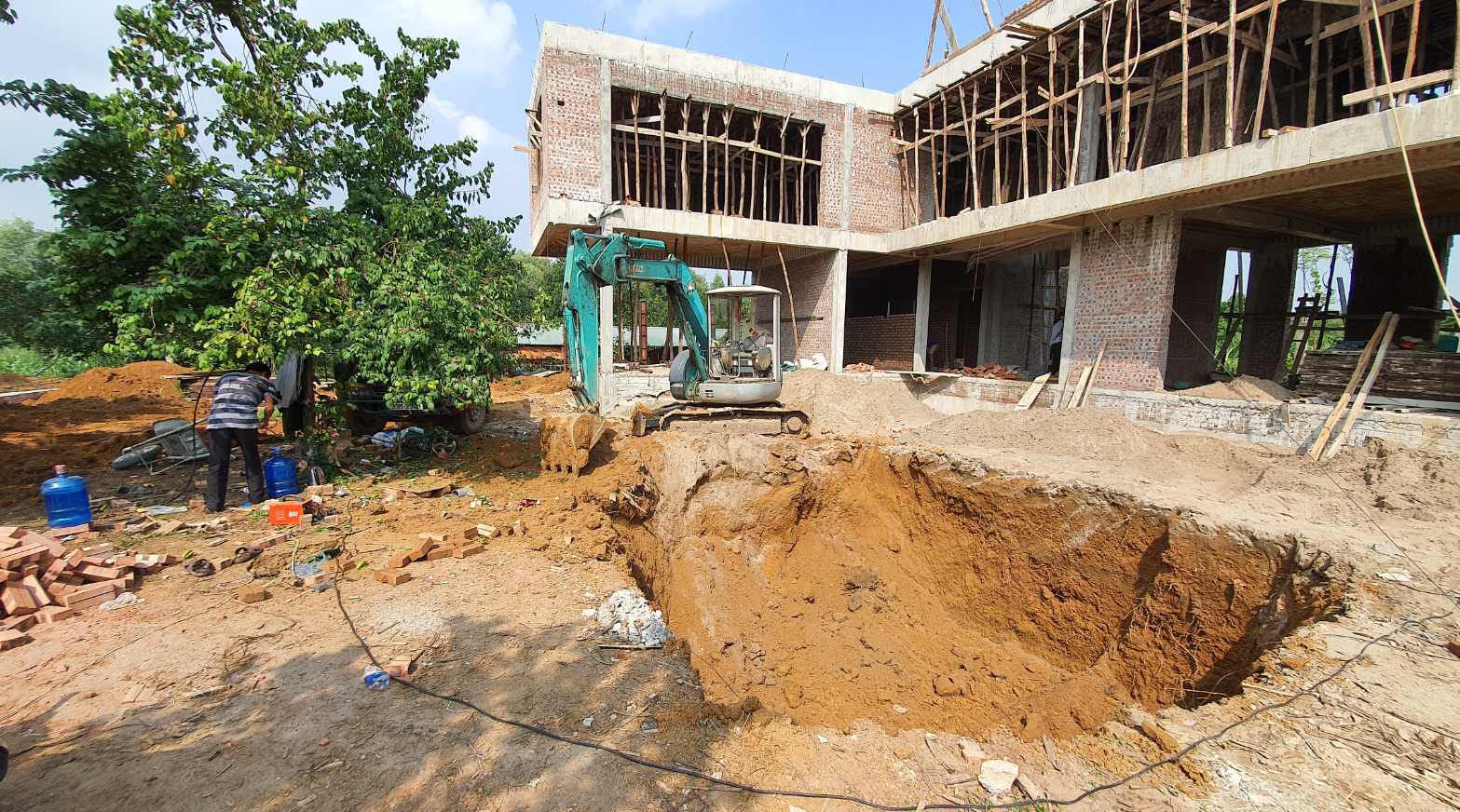 Thiết kế thi công bể bơi tại Sơn Tây